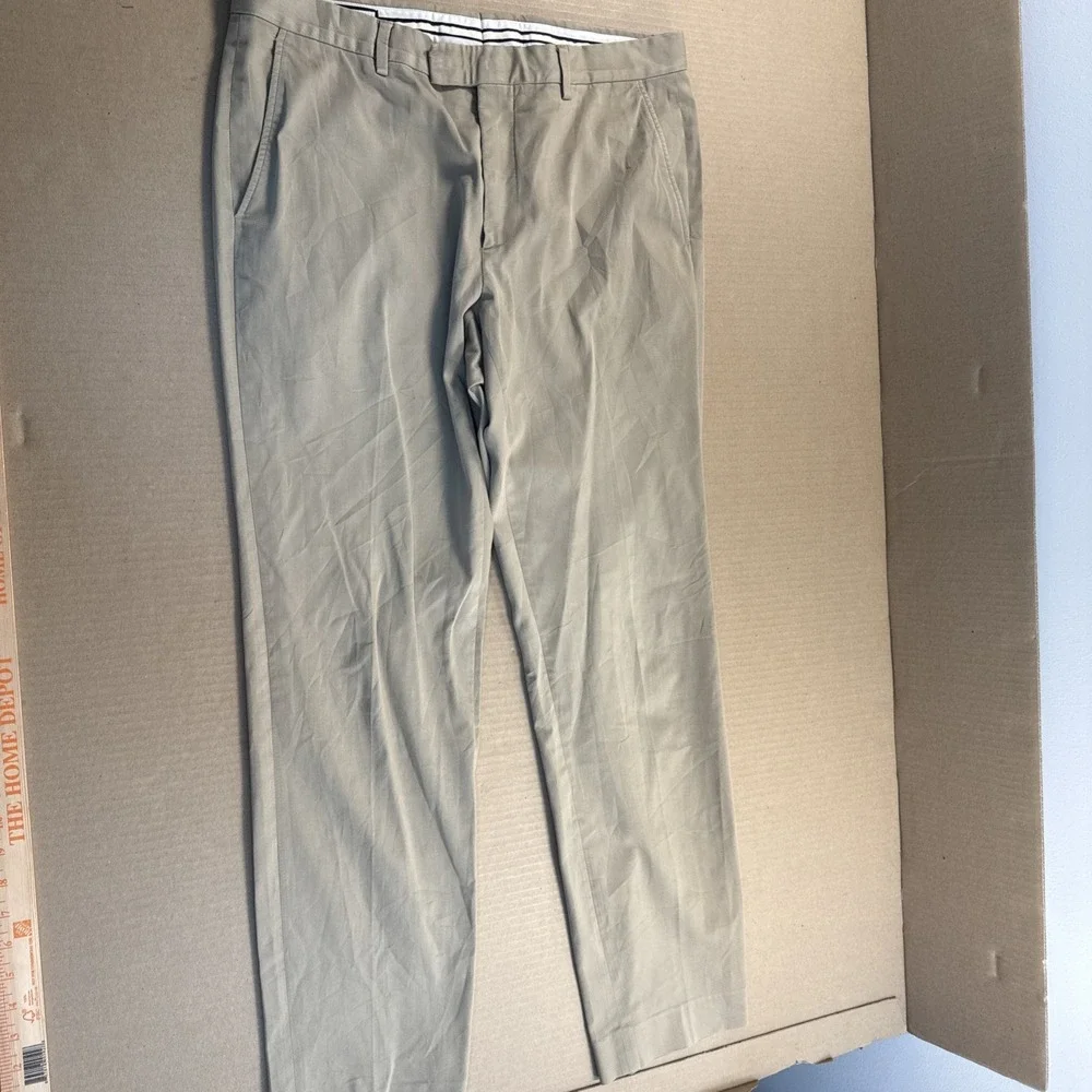 Gucci Men's Khaki Cotton Stretch Formal Pant Size 50R (34-35) 451107‎ Z43682840